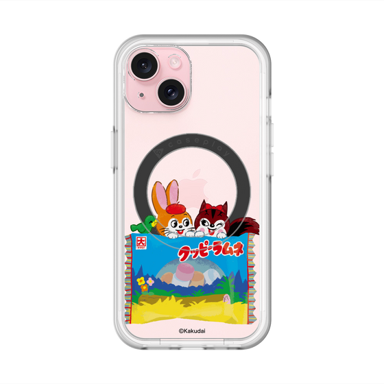 スリムプロテクションプレミアムケース with MagSafe［ クッピーラムネ -drawing3 ］