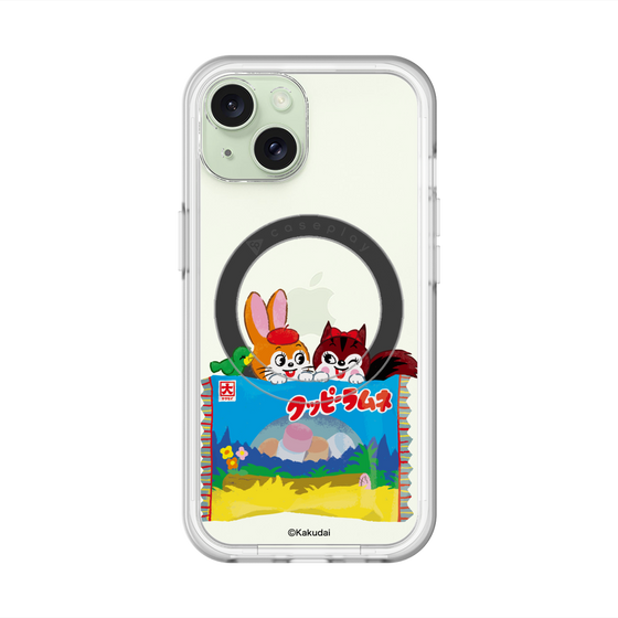 スリムプロテクションプレミアムケース with MagSafe［ クッピーラムネ -drawing3 ］
