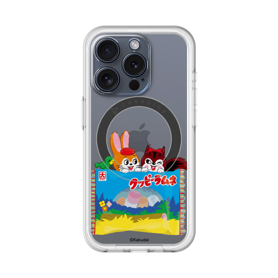 スリムプロテクションプレミアムケース with MagSafe［ クッピーラムネ -drawing3 ］