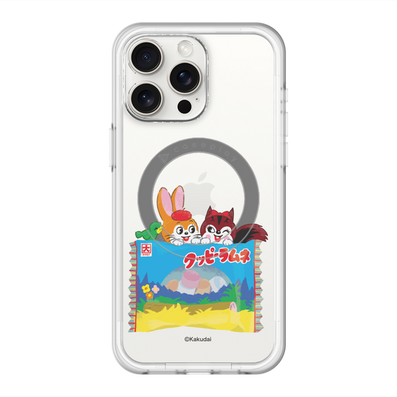 スリムプロテクションプレミアムケース with MagSafe［ クッピーラムネ -drawing3 ］