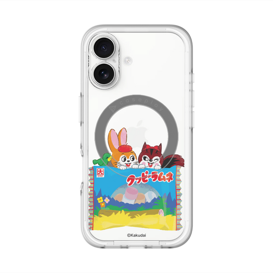 スリムプロテクションプレミアムケース with MagSafe［ クッピーラムネ -drawing3 ］