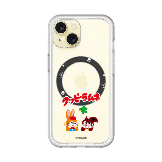 スリムプロテクションプレミアムケース with MagSafe［ クッピーラムネ - 寝ころぶ ］