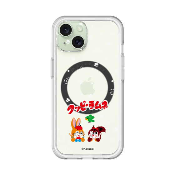 スリムプロテクションプレミアムケース with MagSafe［ クッピーラムネ - 寝ころぶ ］