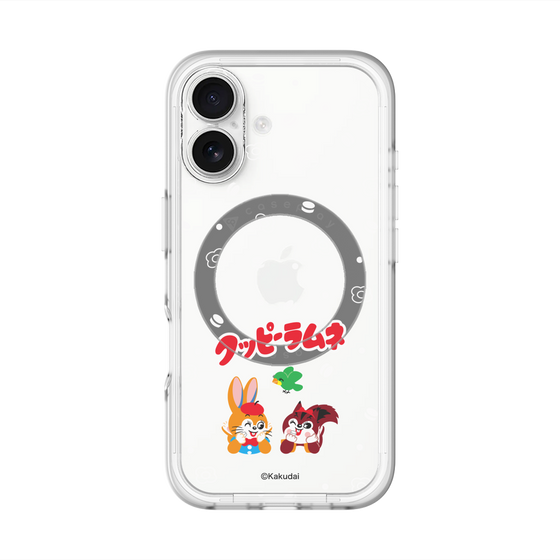 スリムプロテクションプレミアムケース with MagSafe［ クッピーラムネ - 寝ころぶ ］