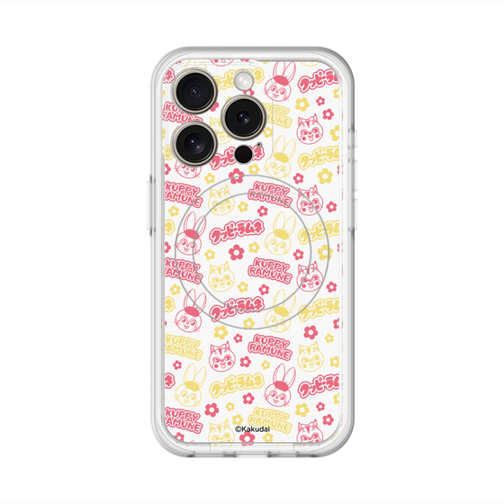 スリムプロテクションプレミアムケース with MagSafe［ クッピーラムネ - パターン2 ］