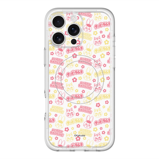 スリムプロテクションプレミアムケース with MagSafe［ クッピーラムネ - パターン2 ］