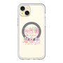 スリムプロテクションプレミアムケース with MagSafe［ もくもくちゃん - リボン ］
