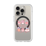 スリムプロテクションプレミアムケース with MagSafe［ もくもくちゃん - リボン ］