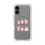 スリムプロテクションプレミアムケース with MagSafe［ もくもくちゃん - リボン ］