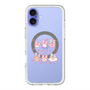 スリムプロテクションプレミアムケース with MagSafe［ もくもくちゃん - リボン ］