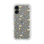 スリムプロテクションプレミアムケース with MagSafe［ もくもくちゃん - フラワー - お花畑 ］