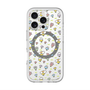 スリムプロテクションプレミアムケース with MagSafe［ もくもくちゃん - フラワー - お花畑 ］