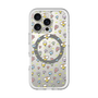 スリムプロテクションプレミアムケース with MagSafe［ もくもくちゃん - フラワー - お花畑 ］