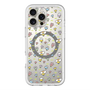 スリムプロテクションプレミアムケース with MagSafe［ もくもくちゃん - フラワー - お花畑 ］