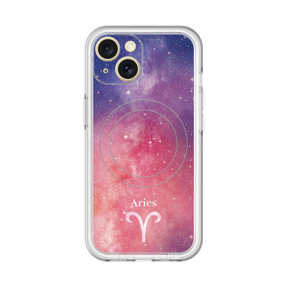 スリムプロテクションプレミアムケース with MagSafe［ STARRY SIGNS - オリジナル - Aries ］