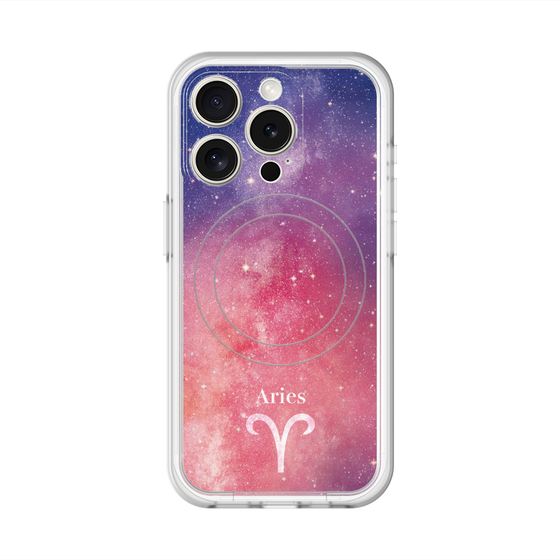 スリムプロテクションプレミアムケース with MagSafe［ STARRY SIGNS - オリジナル - Aries ］