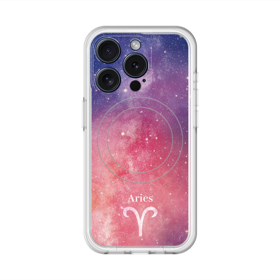 スリムプロテクションプレミアムケース with MagSafe［ STARRY SIGNS - オリジナル - Aries ］