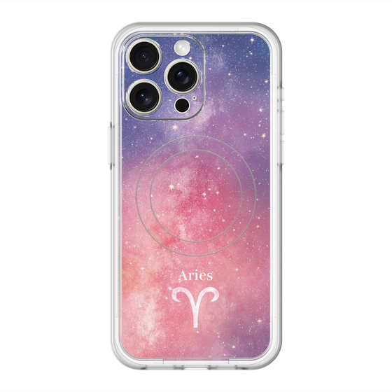 スリムプロテクションプレミアムケース with MagSafe［ STARRY SIGNS - オリジナル - Aries ］