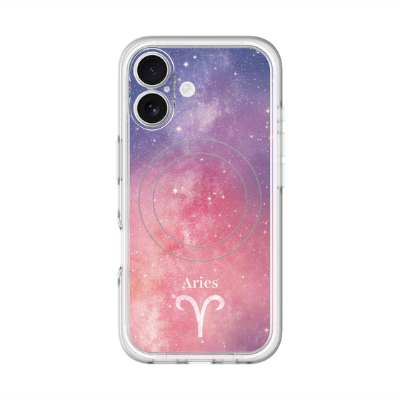スリムプロテクションプレミアムケース with MagSafe［ STARRY SIGNS - オリジナル - Aries ］