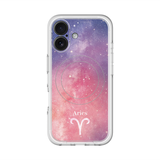 スリムプロテクションプレミアムケース with MagSafe［ STARRY SIGNS - オリジナル - Aries ］