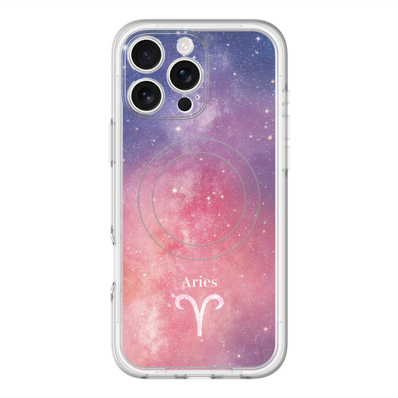 スリムプロテクションプレミアムケース with MagSafe［ STARRY SIGNS - オリジナル - Aries ］