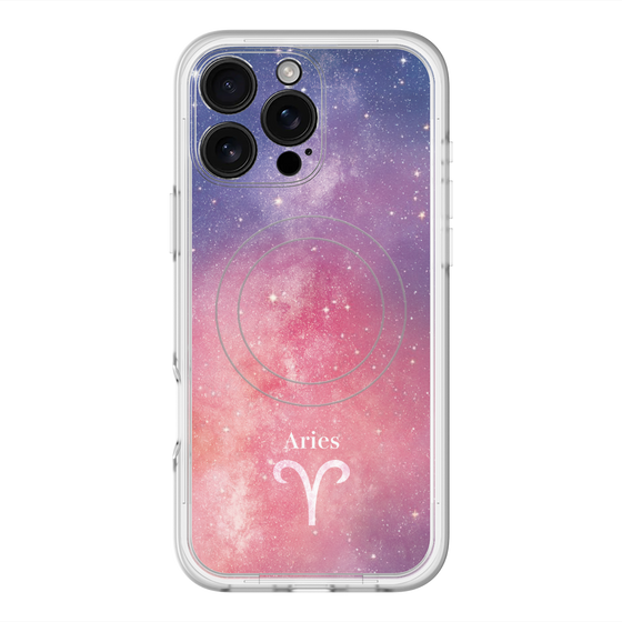 スリムプロテクションプレミアムケース with MagSafe［ STARRY SIGNS - オリジナル - Aries ］