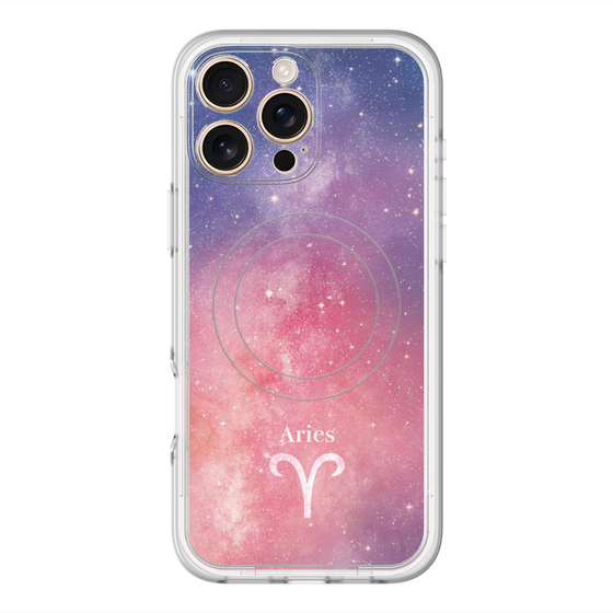 スリムプロテクションプレミアムケース with MagSafe［ STARRY SIGNS - オリジナル - Aries ］