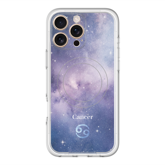 スリムプロテクションプレミアムケース with MagSafe［ STARRY SIGNS - オリジナル - Cancer ］