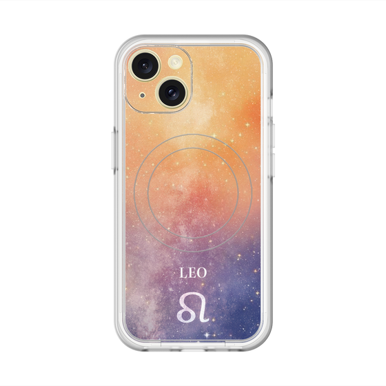 スリムプロテクションプレミアムケース with MagSafe［ STARRY SIGNS - オリジナル - Leo ］