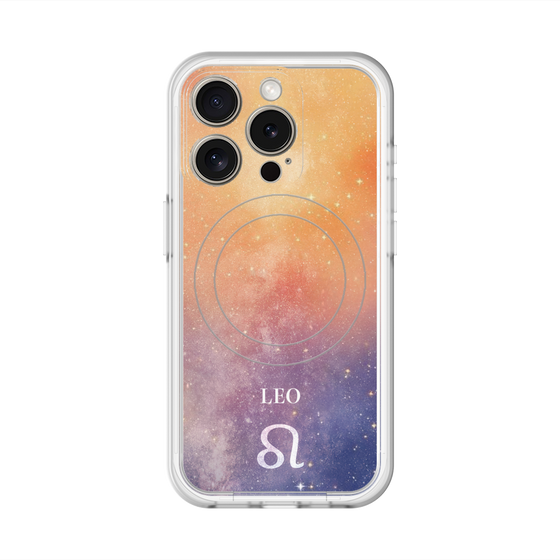 スリムプロテクションプレミアムケース with MagSafe［ STARRY SIGNS - オリジナル - Leo ］