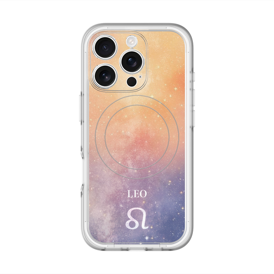 スリムプロテクションプレミアムケース with MagSafe［ STARRY SIGNS - オリジナル - Leo ］