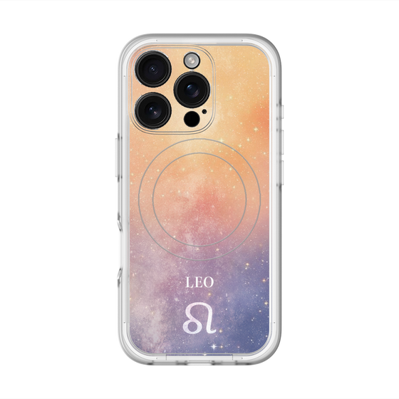 スリムプロテクションプレミアムケース with MagSafe［ STARRY SIGNS - オリジナル - Leo ］