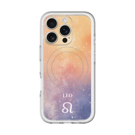 スリムプロテクションプレミアムケース with MagSafe［ STARRY SIGNS - オリジナル - Leo ］