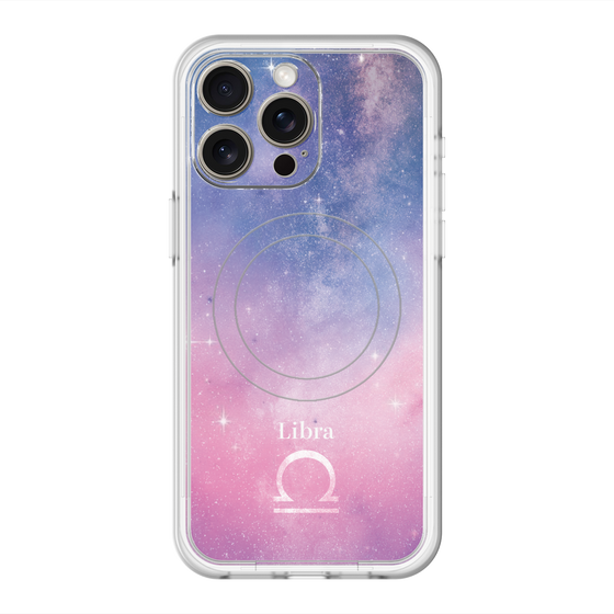 スリムプロテクションプレミアムケース with MagSafe［ STARRY SIGNS - オリジナル - Libra ］