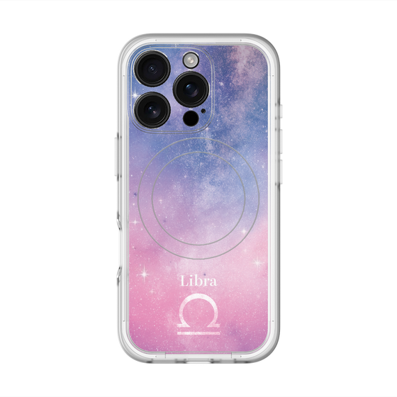 スリムプロテクションプレミアムケース with MagSafe［ STARRY SIGNS - オリジナル - Libra ］
