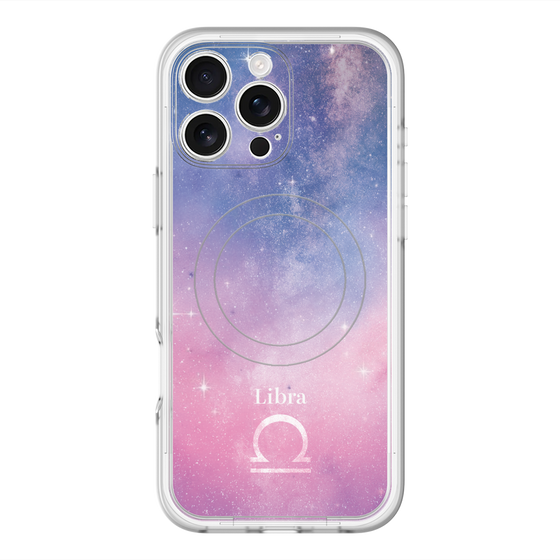スリムプロテクションプレミアムケース with MagSafe［ STARRY SIGNS - オリジナル - Libra ］