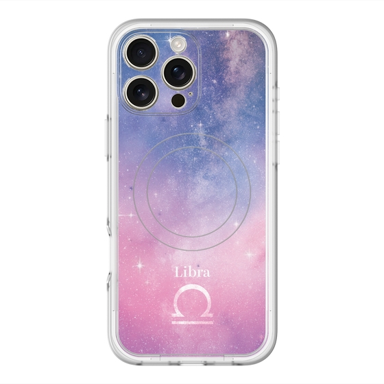 スリムプロテクションプレミアムケース with MagSafe［ STARRY SIGNS - オリジナル - Libra ］