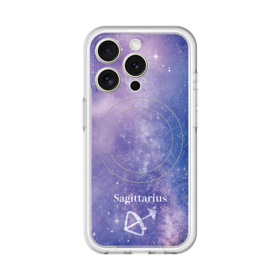 スリムプロテクションプレミアムケース with MagSafe［ STARRY SIGNS - オリジナル - Sagittarius ］