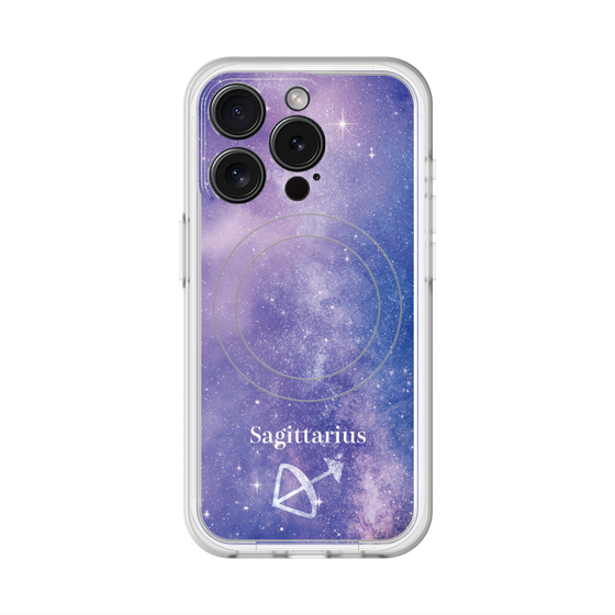 スリムプロテクションプレミアムケース with MagSafe［ STARRY SIGNS - オリジナル - Sagittarius ］