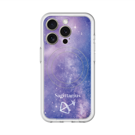 スリムプロテクションプレミアムケース with MagSafe［ STARRY SIGNS - オリジナル - Sagittarius ］