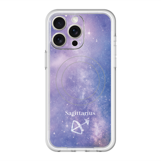 スリムプロテクションプレミアムケース with MagSafe［ STARRY SIGNS - オリジナル - Sagittarius ］