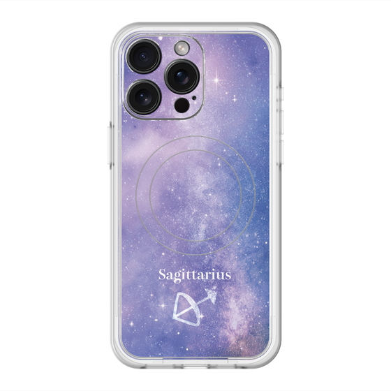 スリムプロテクションプレミアムケース with MagSafe［ STARRY SIGNS - オリジナル - Sagittarius ］
