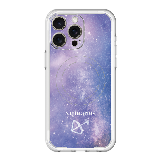 スリムプロテクションプレミアムケース with MagSafe［ STARRY SIGNS - オリジナル - Sagittarius ］