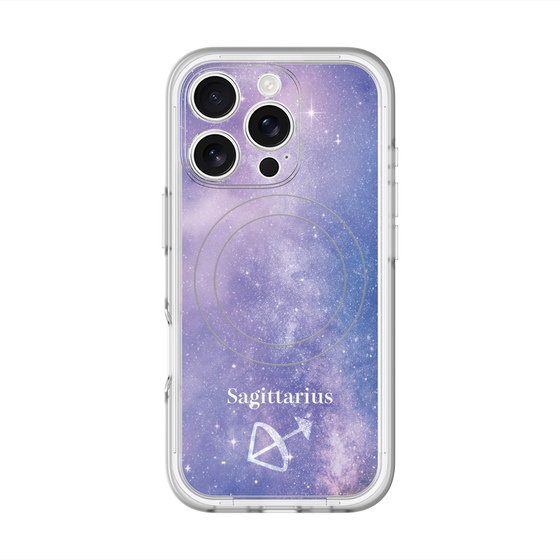 スリムプロテクションプレミアムケース with MagSafe［ STARRY SIGNS - オリジナル - Sagittarius ］