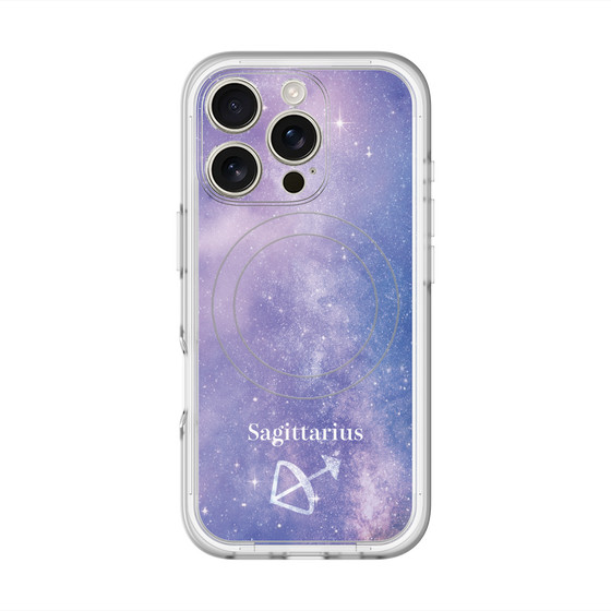 スリムプロテクションプレミアムケース with MagSafe［ STARRY SIGNS - オリジナル - Sagittarius ］
