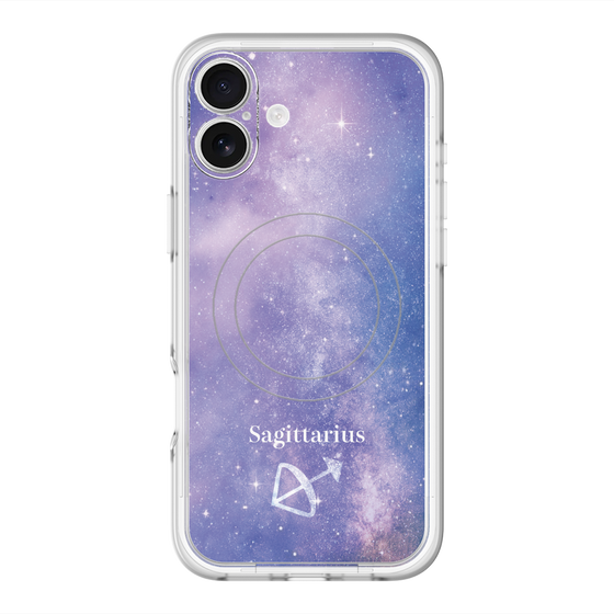 スリムプロテクションプレミアムケース with MagSafe［ STARRY SIGNS - オリジナル - Sagittarius ］