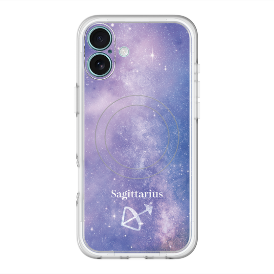 スリムプロテクションプレミアムケース with MagSafe［ STARRY SIGNS - オリジナル - Sagittarius ］