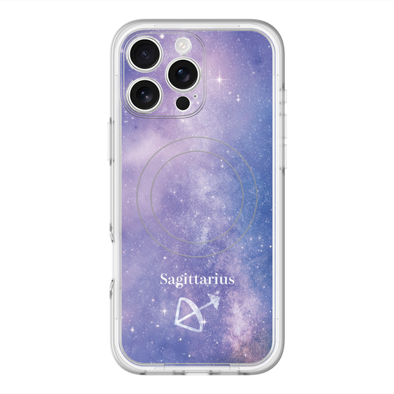 スリムプロテクションプレミアムケース with MagSafe［ STARRY SIGNS - オリジナル - Sagittarius ］