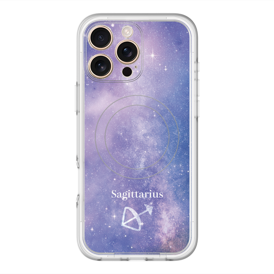 スリムプロテクションプレミアムケース with MagSafe［ STARRY SIGNS - オリジナル - Sagittarius ］