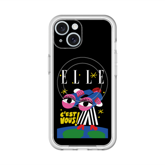 スリムプロテクションプレミアムケース with MagSafe［ ELLE - 80 YEARS - CACHETEJACK ］